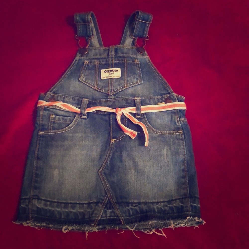 Osh Kosh Denim Jumper (Skirt)